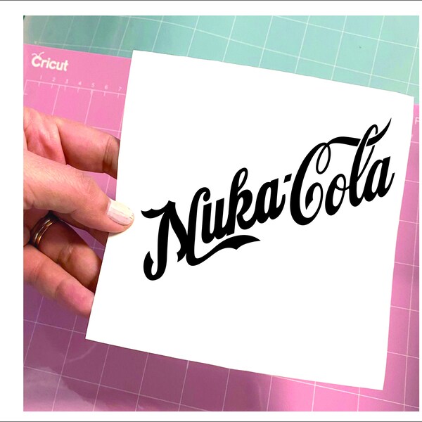 Fallout nuka cola decal bottle cap vinyl sticker