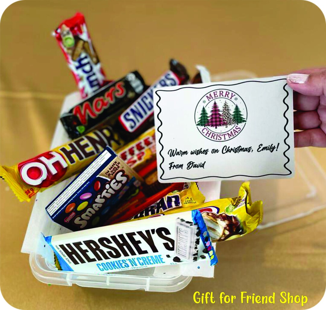 Chocolate Gift Box Birthday Gift Handmade Personalized Gift Etsy