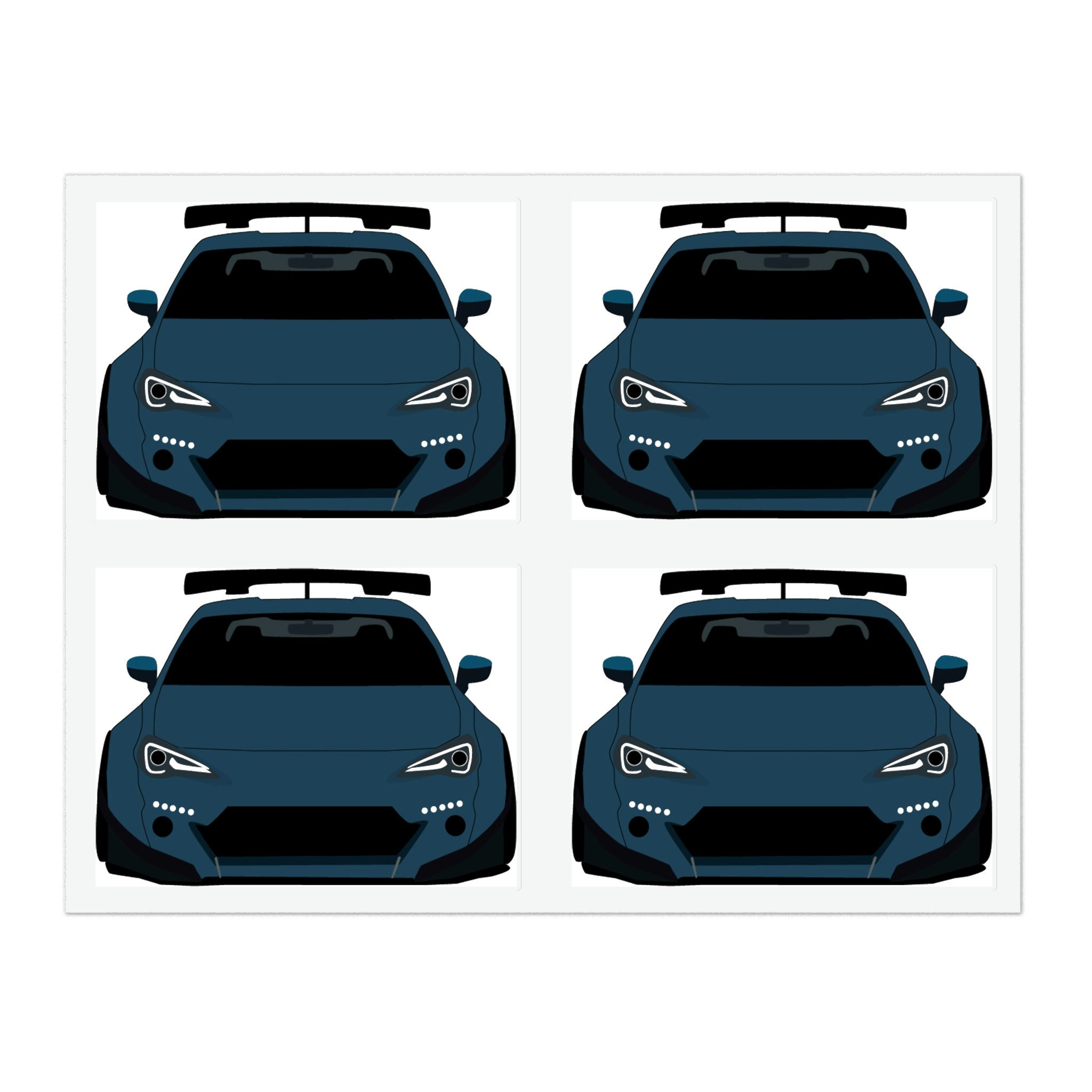 BRZ Widebody Sticker Sheet - Etsy