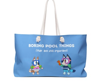 Bluey Pool Weekender Bag