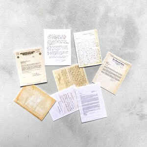 Miniature Envelopes and Letters for 1:12 Scale Dollhouse Desk Scatter ...