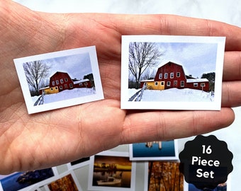 Miniature Dollhouse Wall Art: New England Photographs (Digital Download)