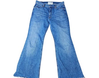 MOTHER Superior Denim Jeans modelo "The Doozy Fray" en "Heads or Tails" Talla 30