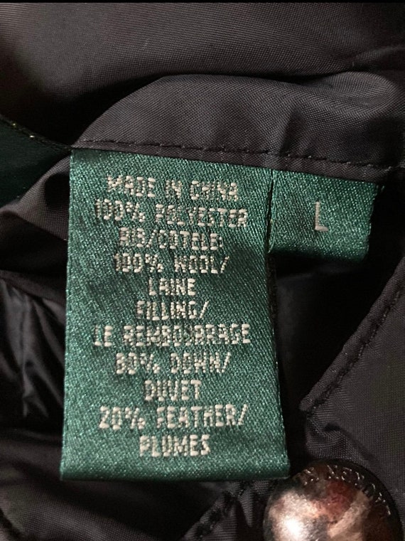 Ralph Lauren Puffer Down Insulated Vest RLL Jacke… - image 6