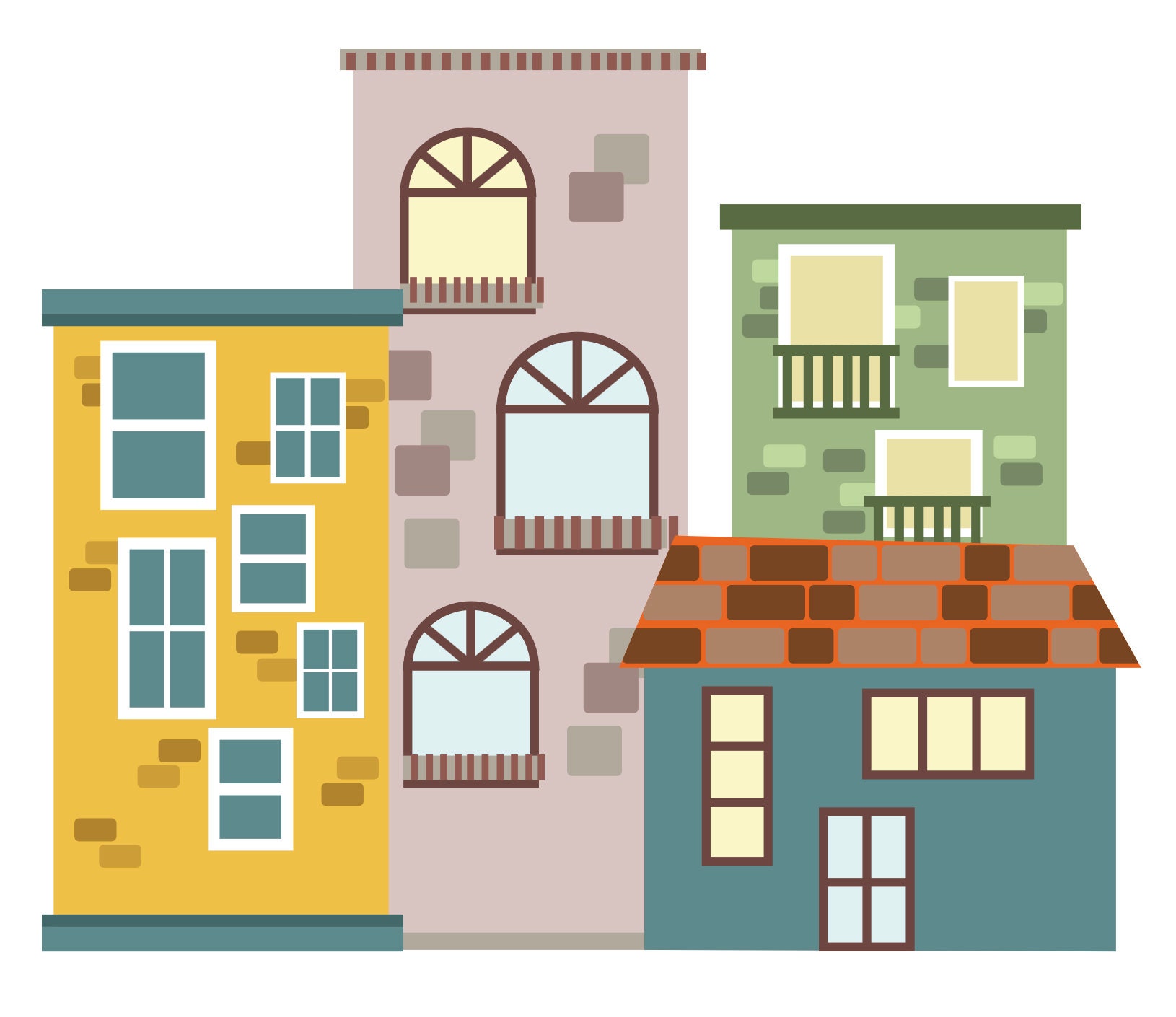 Brick Coloring, Brick Coloring Pages, Building Block Coloring Pages