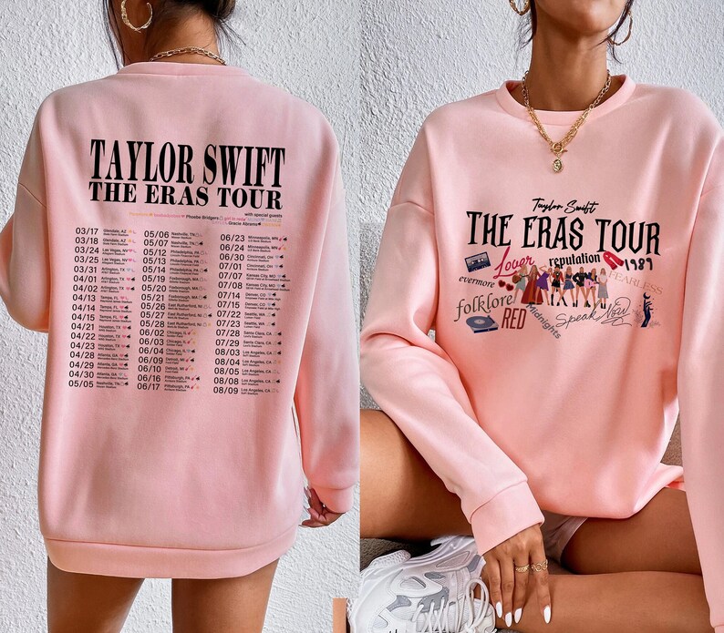 Taylor Eras Tour Merch the Eras Tour 2023 Swiftie Fan Shirt Etsy