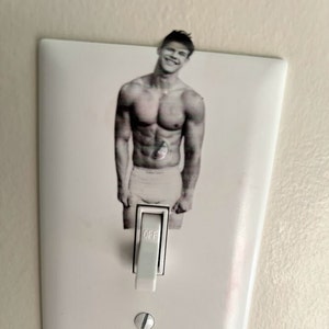 Mark Wahlberg Light Switch Sticker - BOGO - Buy One Get One Free of the SAME sticker