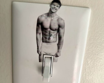 Mark Wahlberg Light Switch Sticker - BOGO - Buy One Get One Free of the SAME sticker