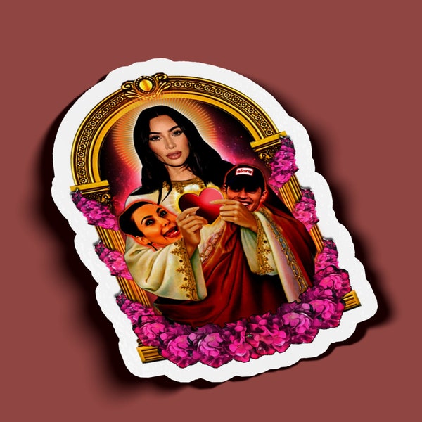 Saint Kim Kardashian Stickers - BOGO - 2 For The Price of 1!