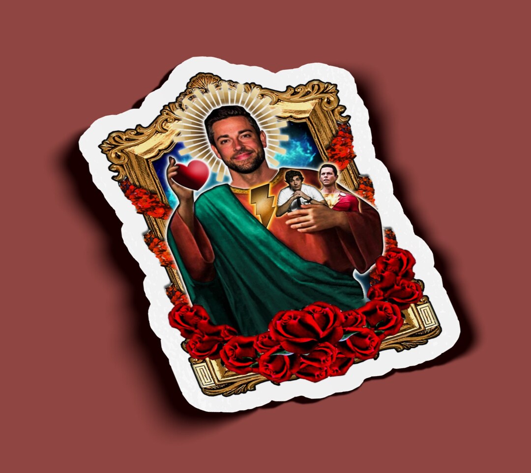 Saint Zachary Levi Stickers BOGO 2 for the Price of 1 Etsy