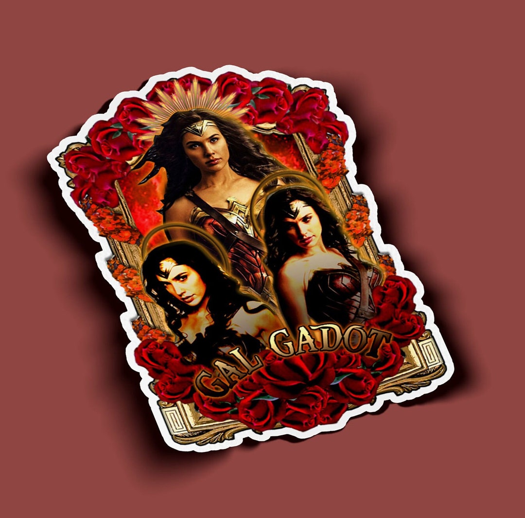 Saint Gal Gadot Sticker BOGO 2 for the Price of 1 - Etsy