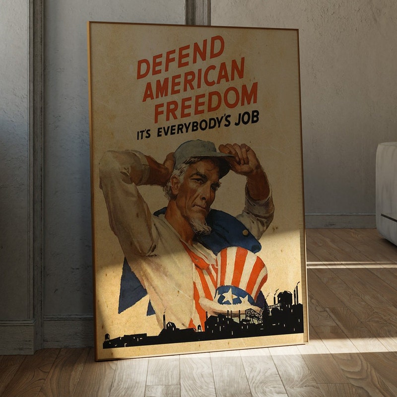 Propaganda Poster - Etsy