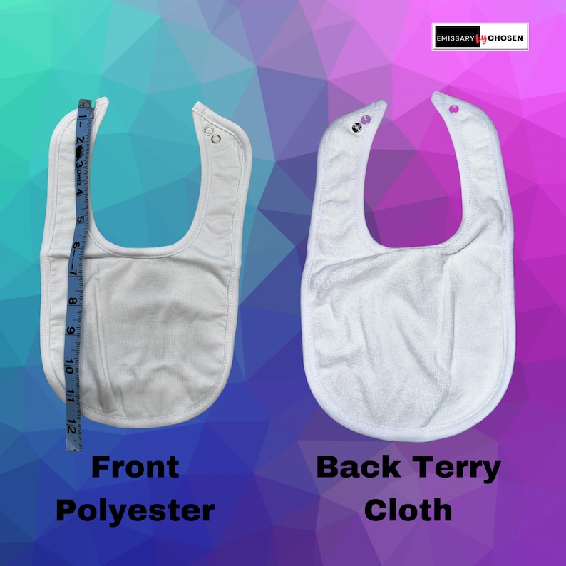 Sublimation Bibs//baby Blank//baby Bib// Cloth//newborn Gift// Baby