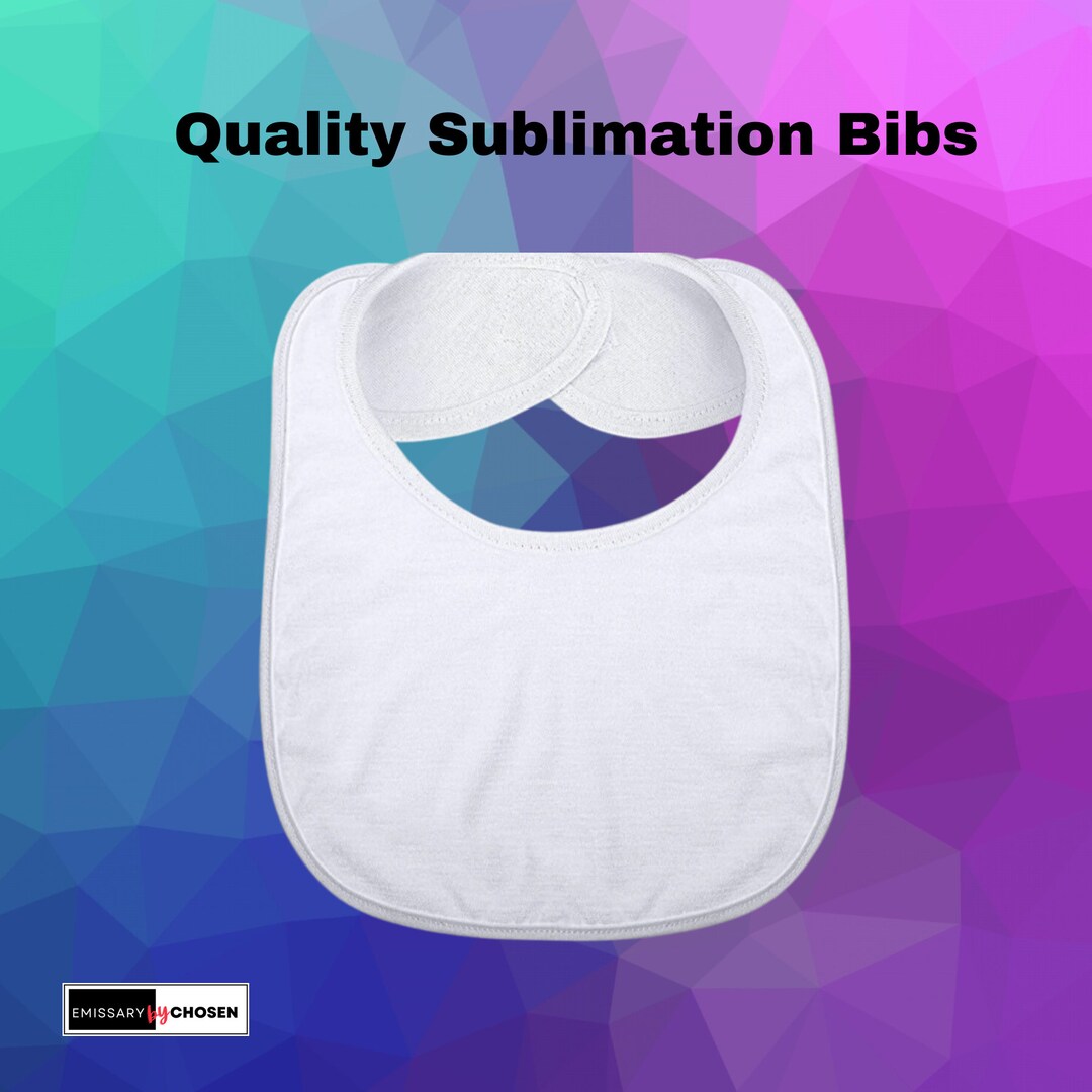 Sublimation Bibs//baby Blank//baby Bib// Cloth//newborn Gift// Baby Shower Gift//personalized