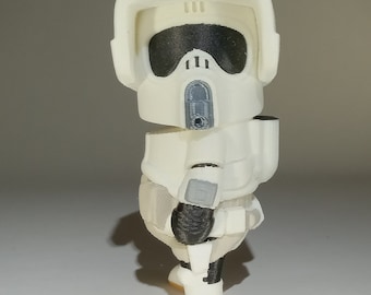Scout Trooper Miniature Figurine: Star Wars Miniature Collectible