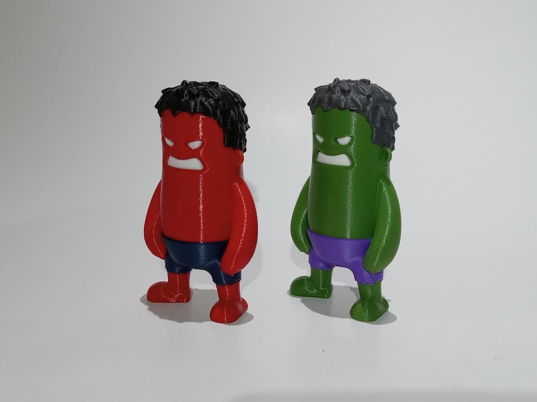 Mini Rocker Hulk Hulk Miniature Marvel Mini Figurine. Red Hulk or Green Hulk. Please ...