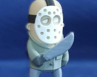 Jason Voorhees Miniature: Friday the 13th Figurine Collectible