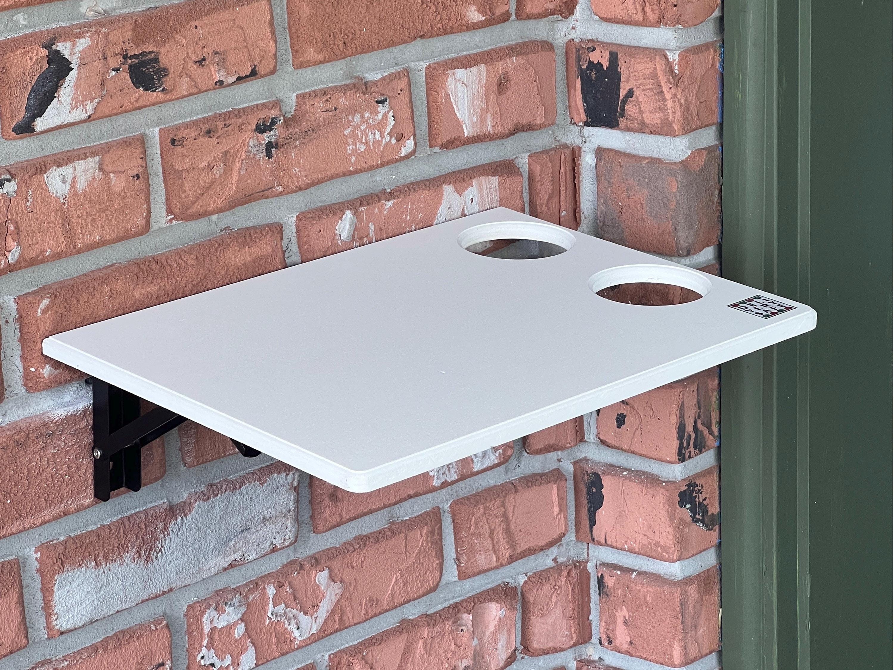 Folding Delivery Table, Waterproof Porch Shelf, Food Delivery