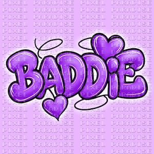 baddie png, airbrush png, 90s airbrush png, y2k airbrush png, 2000s airbrush png, airbrush letters png, cute girly png, bad bitch png, png