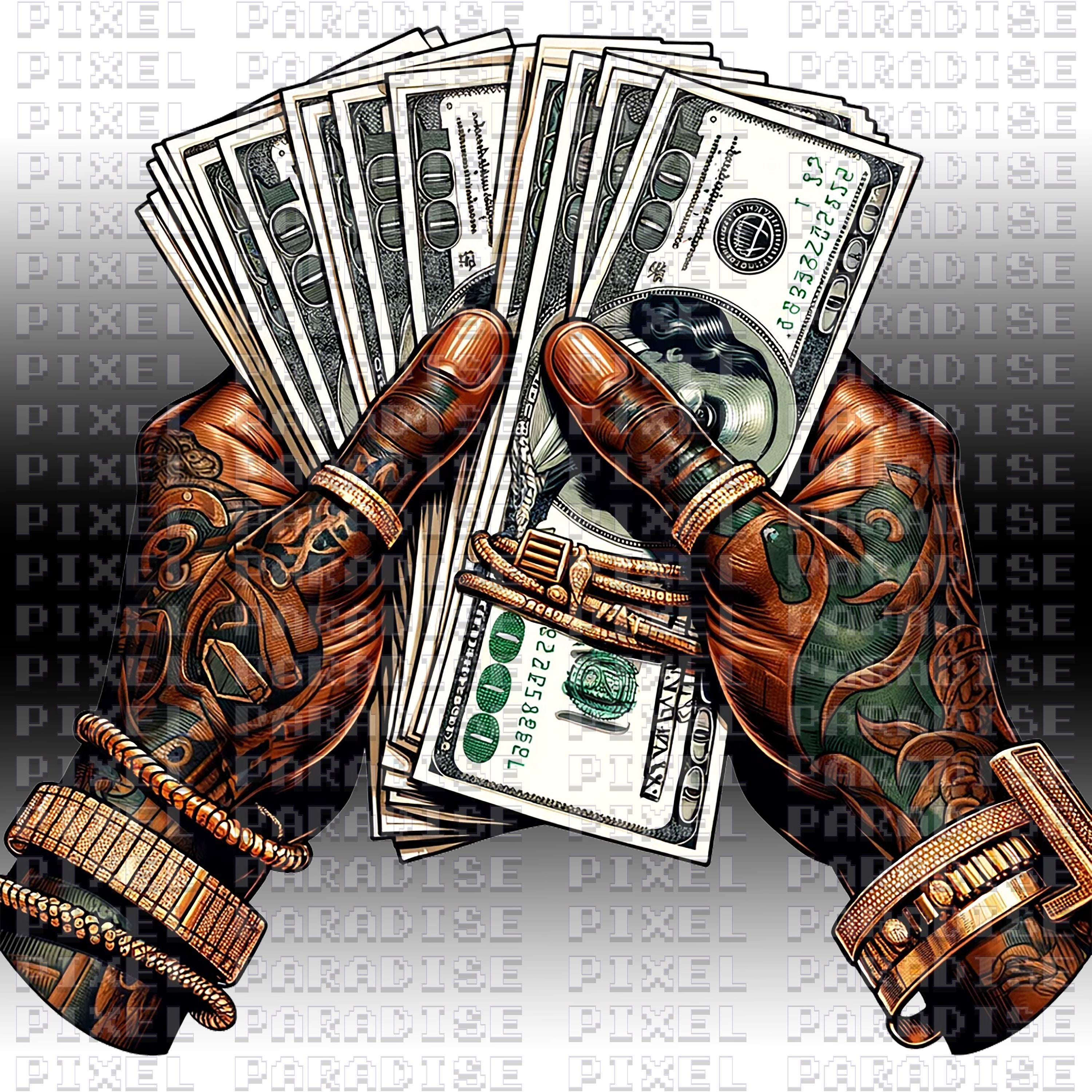 Mens Hands Holding Money, Rich Png, Wealthy Png, Money Png 