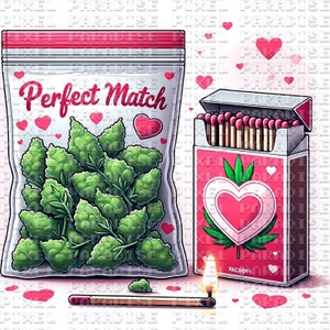 Valentines Day png, matches png, marijuana png, valentines day sublimation, weed png, marijuana valentine, flame png, bud png, cannabis png