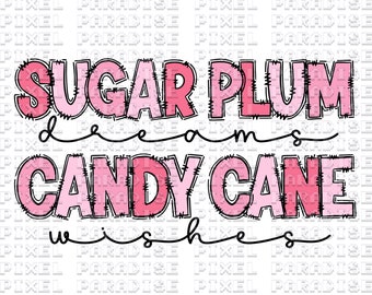 Designer Christmas PNG, Pink Christmas Png, Candy Cane png, png Christmas png, holiday png, cute christmas sublimation design, xmas png