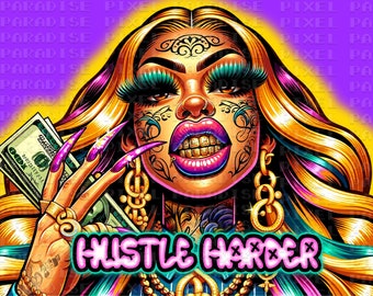 Diseñador png, dinero png, ajetreo png, malo png, boujee png, ghetto png, proxeneta png, mujer png, uñas png, diamante png, maquillaje png, tatuaje png