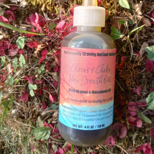 Organic Chebe Hair Growth Oil | Authentic Chebe Powder From Chad| Ayurvedic Herbs Hair Oil