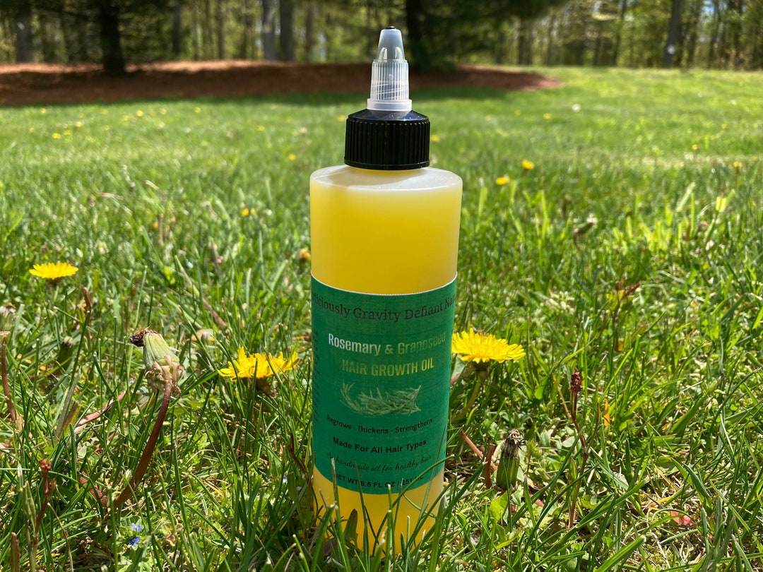 Rosemary & Grapeseed Hair Growth Oil for Mens, Womens, Children's Hair