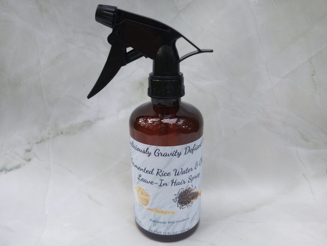 Fermented Rice Water & Cloves Hair Growth Spray OILFREE Rice Water for