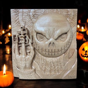 Navy Chief Halloween Plaque