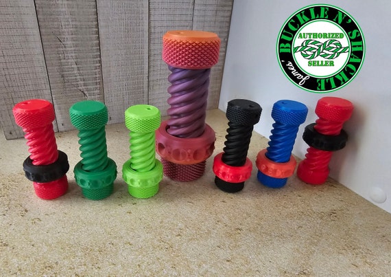 2.75" 3D Printed Fidget Bolt Toy made from PLA Plus!