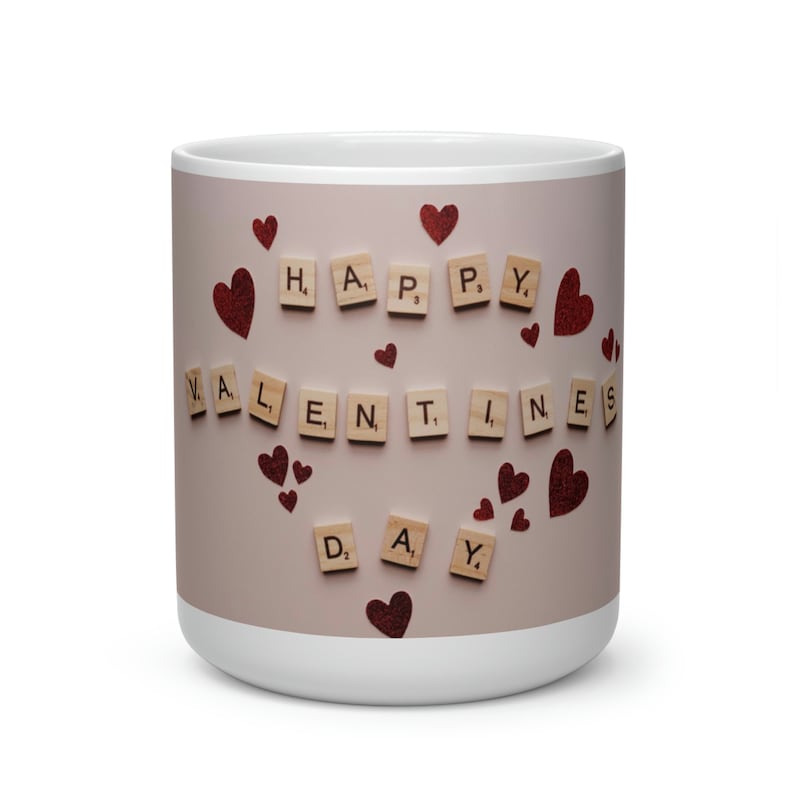 Heart Shape Valentines Day Mug Etsy — free download