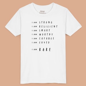 I am Rare Youth Kids Shirt, Rare Disease Shirt, Youth Kids Rare Disease Awareness Tee Short Sleeve, Disability Awareness