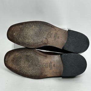 Bruno Magli Mens Dark Brown Leather Cap Toe Oxford Shoes Made in Italy 4388 9.5 image 7