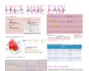 EKGs Made Easy