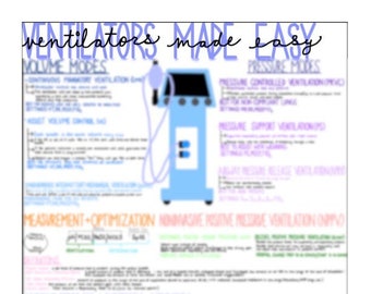 Ventilators Made Easy