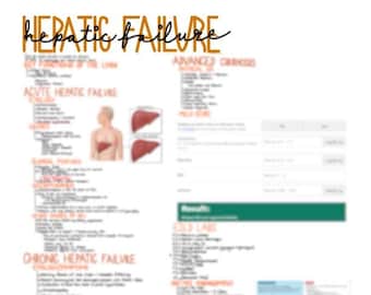Hepatic Failure