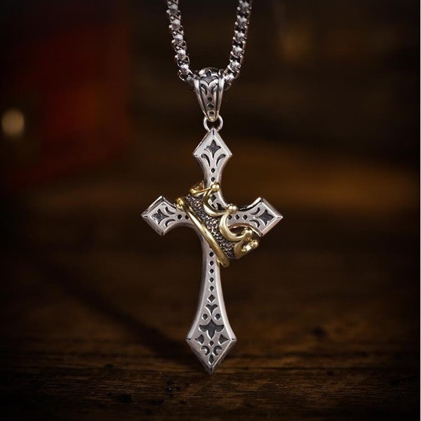 Cross and Crown Etsy