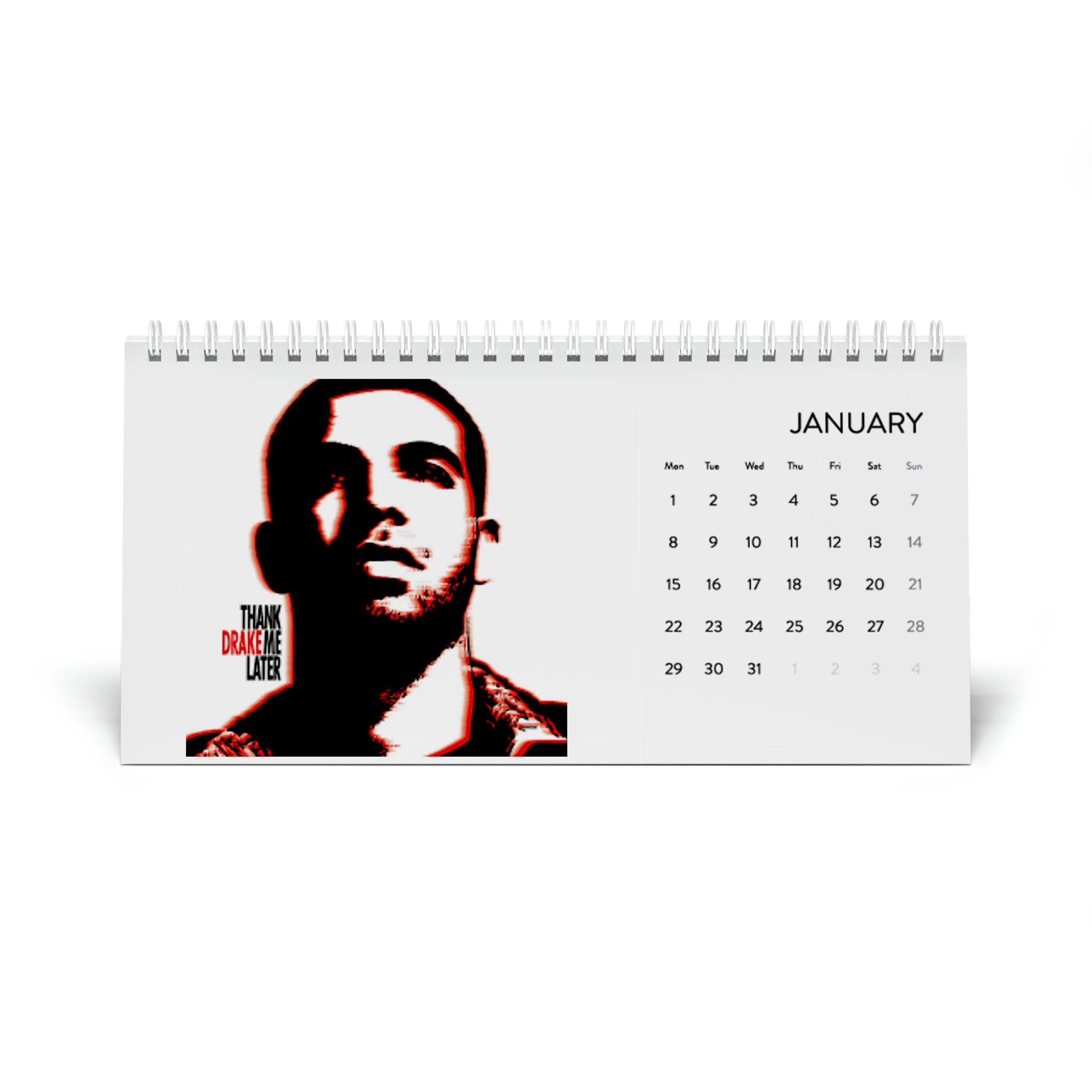 Drake Calendar 2024 Grid Etsy