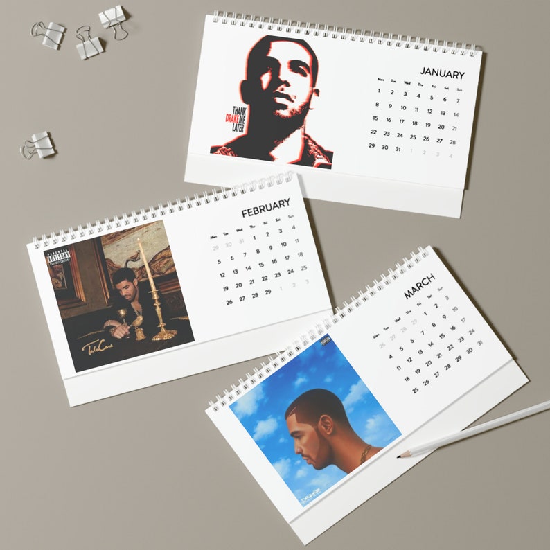 Drake Calendar 2024 Grid Etsy