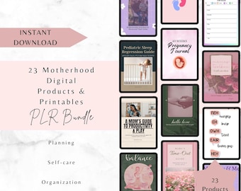 Motherhood Planner Bundle: Self-Care and Organization