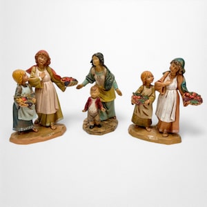 WYBÓR: Figurka Fontanini 5 cali (13 cm) z kolekcji Centennial w oryginalnym pudełku | Ava & Lea lub Levana i Barak Edycja limitowana