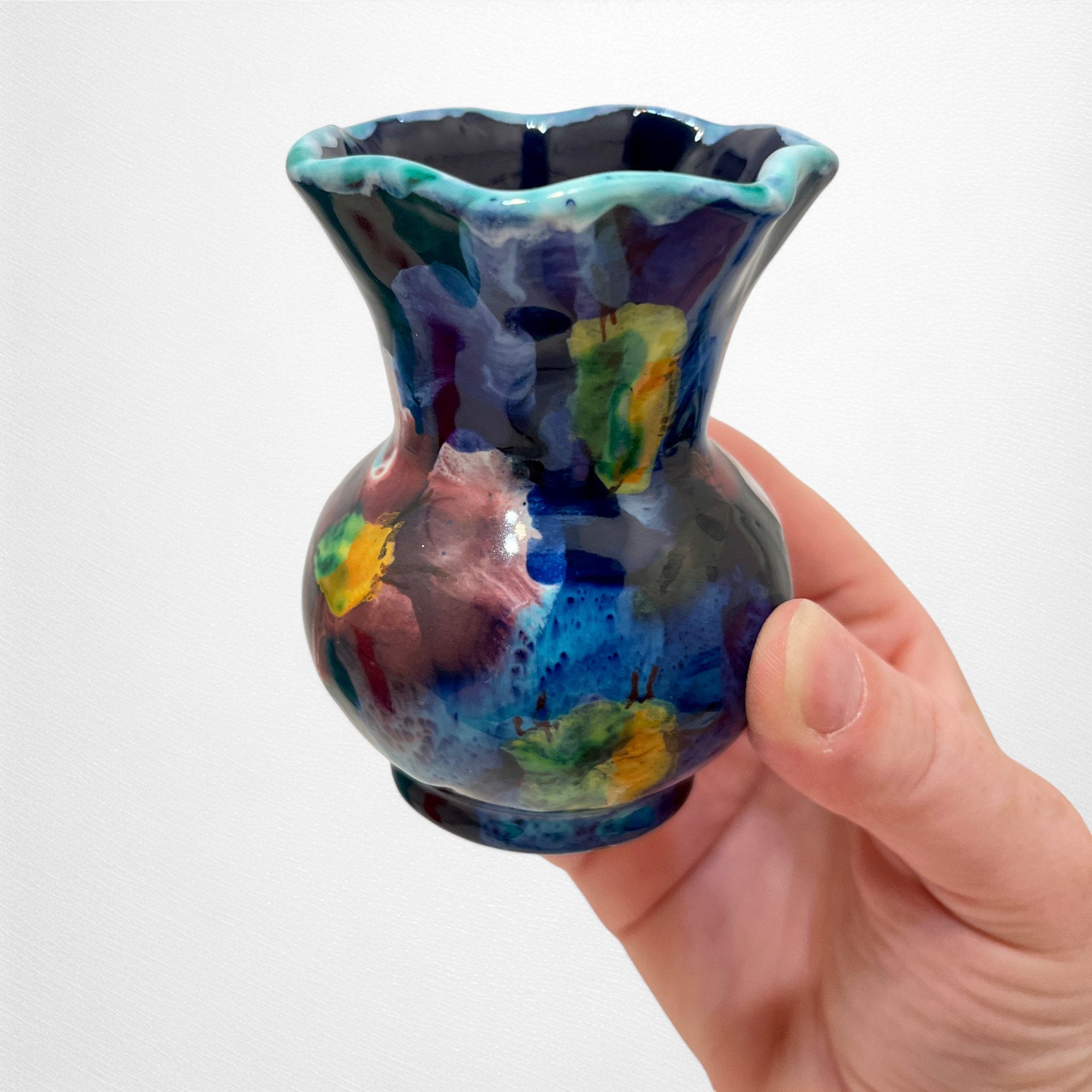 Moorcroft style vase - Etsy 日本