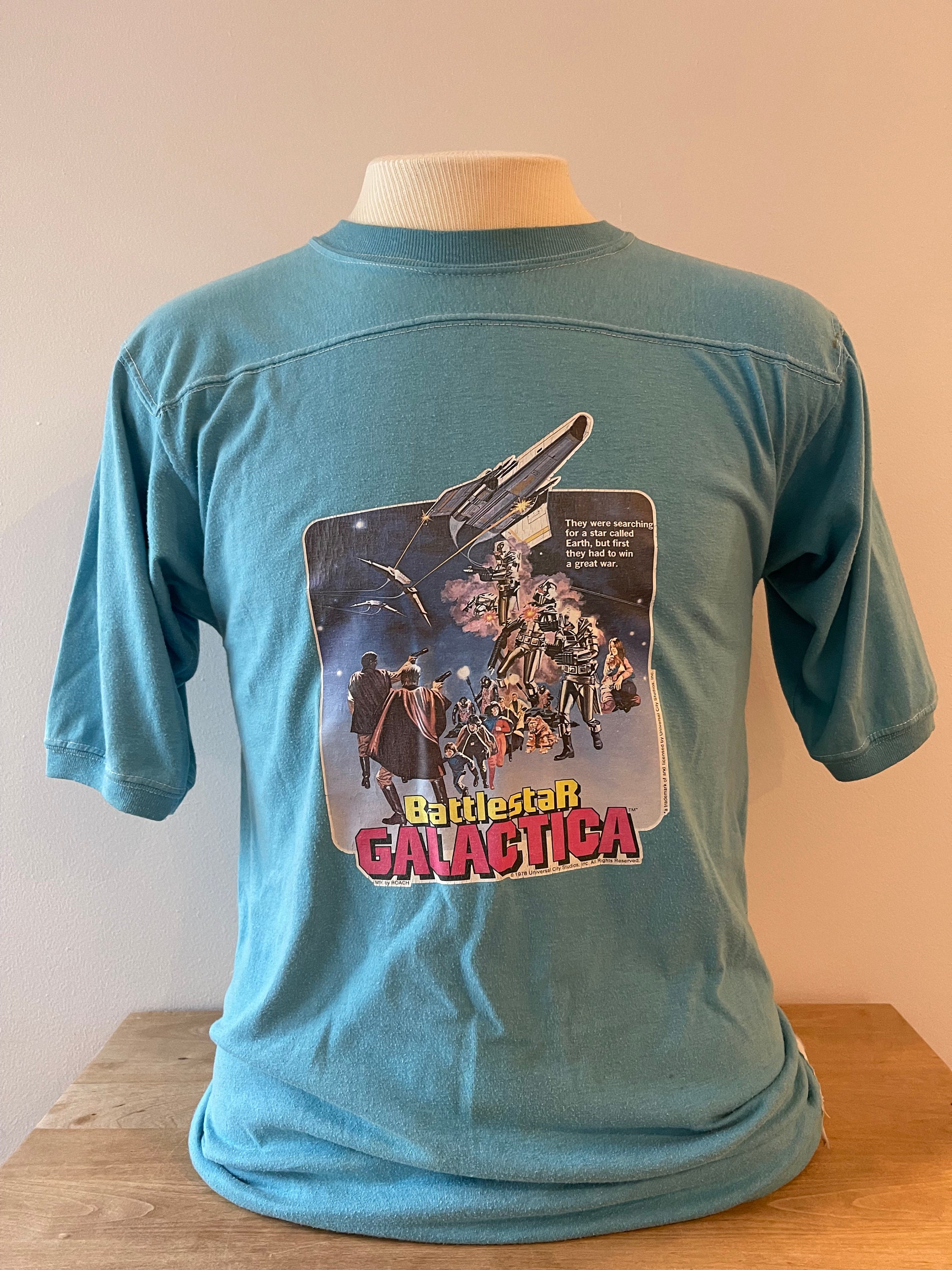 1978 Battlestar Galactica Vintage T-shirt - Etsy