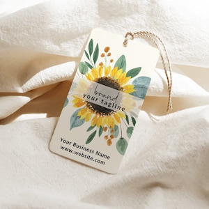 Minimalist Product Tag, Editable Price Tag Template, Product Tags, Custom Clothing Hang Tag, Business Hang Tag, Boutique Tag Canva Template