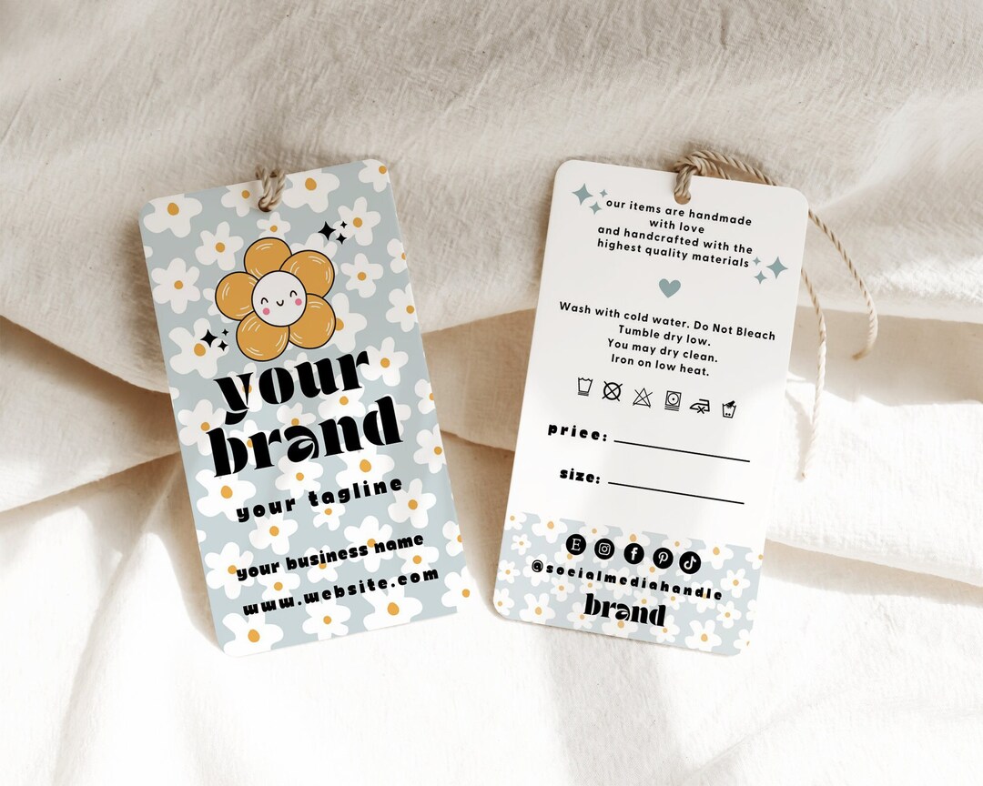 Editable Price Tag Template, Product Tags, Minimalist Product Tag ...
