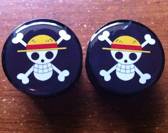 Par de calibres de tapones piratas (¡compre 2 pares y obtenga 1 par gratis!) 18 g, 16 g, 2 g, 0 g, 00 g, 7/16, 1/2, 9/16, 5/8, 3/4, 7/8, 1 pulgada