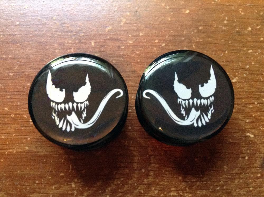Ein Paar Ven Plugs (2 Paar kaufen, 1 Paar gratis!) 18g, 16g, 2g, 0g, 00g, 7/16, 1/2, 9/16, 5/8, 3/4, 7/8 , 2,5cm