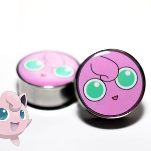 Pair of Puff Ear Plugs Gauges (Buy 2 Pairs, Get 1 Pair Free!) 18g, 16g, 2g, 0g, 00g, 7/16, 1/2, 9/16, 5/8, 3/4, 7/8, 1inch